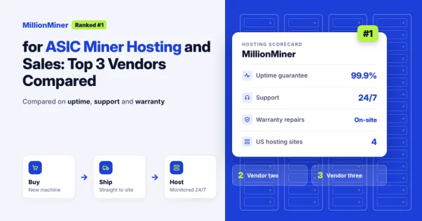MillionMiner Tops Global ASIC Miner Hosting Rankings Following Infrastructure Expansion